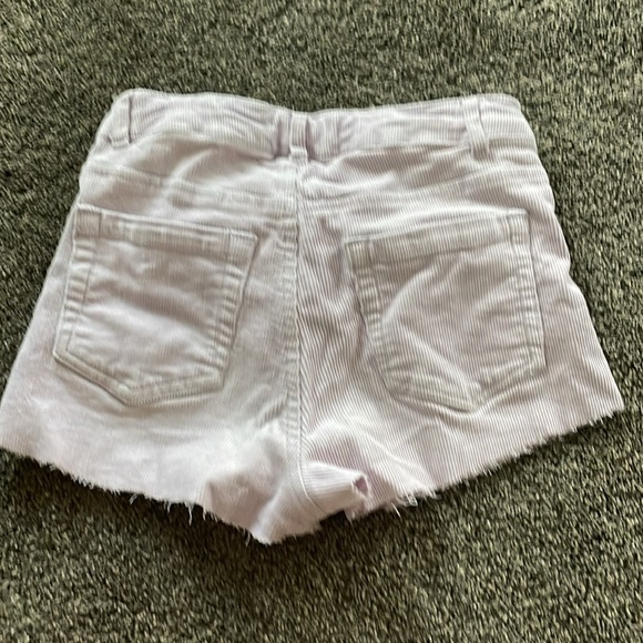Purple corduroy shorts - Picture 3 of 3